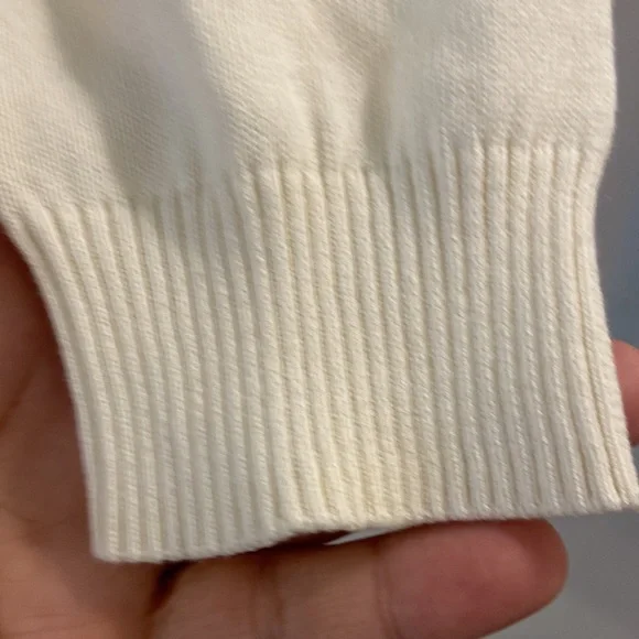 Club Room 100% Pima Cotton Sweater size M brand new with tag it so beautiful - Picture 5 of 8